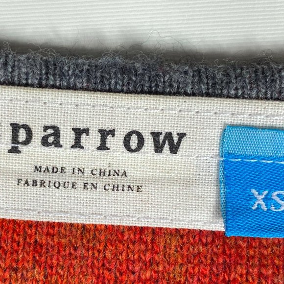 Anthropologie Sparrow Intarsia Sweater Dress XS Wool Cashmere Blue - Picture 3 of 4